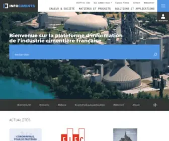 Infociments.fr(La base documentaire de r) Screenshot
