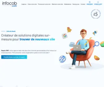 Infocob-Web.com(Agence web sur) Screenshot