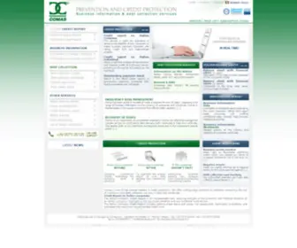 Infocomas.com(Business information) Screenshot