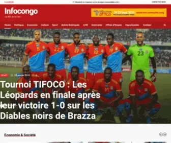 Infocongo.net(Infocongo) Screenshot