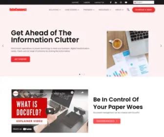 Infoconnect.com.my(Infoconnect provides information and content management (icm)) Screenshot