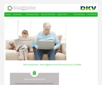 Infoconseilassurance.be(DKV Assurances) Screenshot