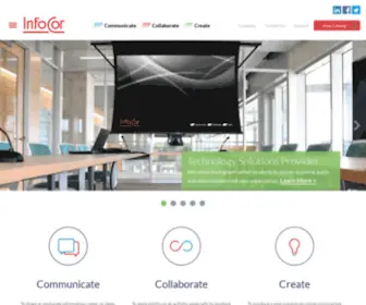 Infocor.com(Technology Solutions Provider (Milwaukee) Screenshot