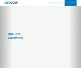 InfocorpGlobal.com(Outsource Accounting Services Bangalore) Screenshot