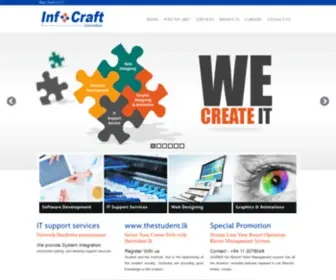 Infocraft.lk(Infocraft Limited) Screenshot