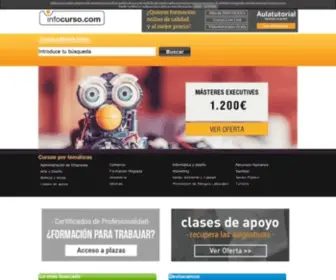 Infocurso.com(Cursos y Master online) Screenshot