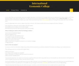 Infodabidjan.net(International Economic College) Screenshot