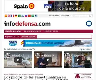 Infodefensa.com(Noticias de defensa) Screenshot