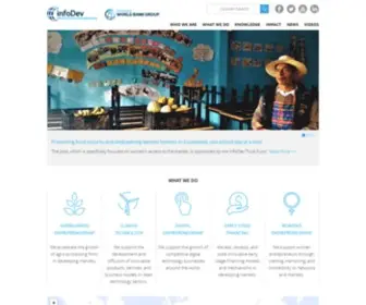 Infodev.org(World Bank Innovation and Entrepreneurship) Screenshot