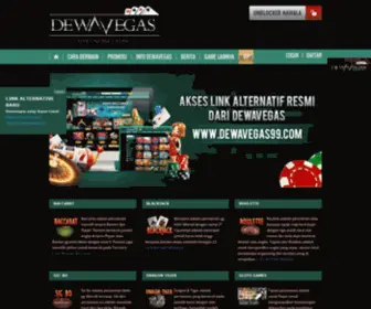 Infodewavegas.com(Dewavegas) Screenshot