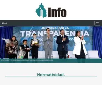 Infodf.org.mx(Instituto) Screenshot