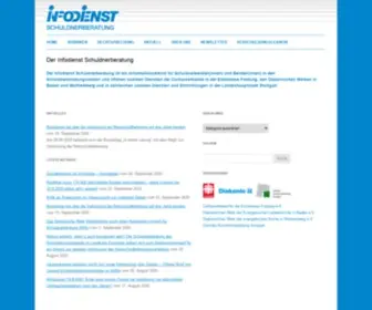 Infodienst-Schuldnerberatung.de(Infodienst Schuldnerberatung) Screenshot