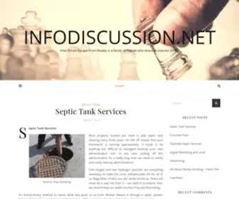 Infodiscussion.net(Septic System) Screenshot