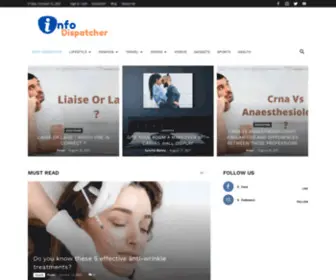 Infodispatcher.com(Info Dispatcher) Screenshot