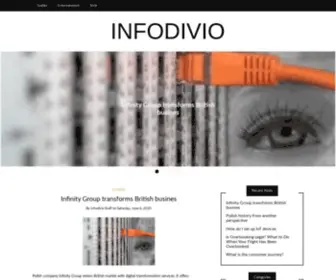 Infodivio.com(Creation site internet dijon) Screenshot