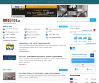 Infodnes.cz(Sdružení regionálních portálů InfoDnes) Screenshot