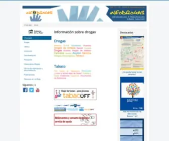 Infodrogas.org(Información) Screenshot