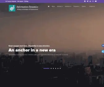 Infodynamic.net(Information Dynamics) Screenshot