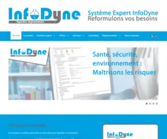 Infodyne.fr(Données) Screenshot