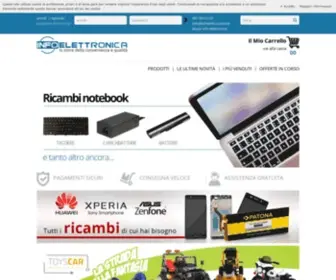 Infoelettronica.net(Vendita ricambi notebook e telefonia) Screenshot
