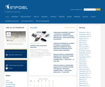 Infoel.ro(Colegiul) Screenshot