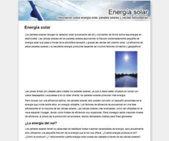 Infoenergiasolar.com(Infoenergiasolar) Screenshot