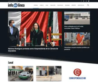 Infoenlinea.mx(Info en Línea) Screenshot