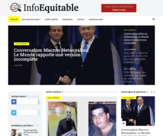 Infoequitable.org(Accueil) Screenshot