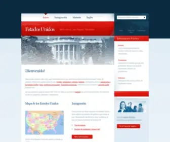 Infoestadosunidos.com(Información acerca de los Estados Unidos en Español) Screenshot