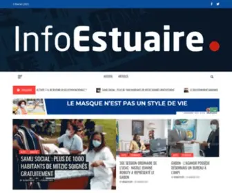 Infoestuaire.com(Site d'informations) Screenshot