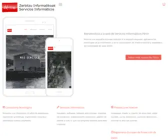Infofenix.net(Servicios Informáticos Fénix) Screenshot