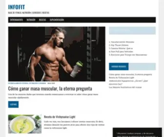 Infofit.es(Blog de fitness) Screenshot