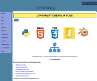 Infoforall.fr(Infoforall) Screenshot