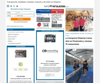 Infofranquicias.com(Franquicias Analizadas) Screenshot