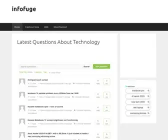 Infofuge.com(Infofuge) Screenshot