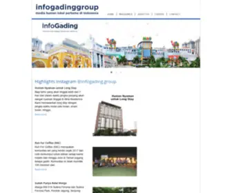 Infogadinggroup.com(Kelapa gading) Screenshot