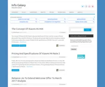 Infogalaxy.in(Info Galaxy) Screenshot