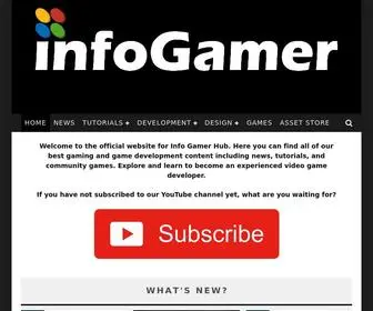 Infogamerhub.com(Info Gamer Hub) Screenshot