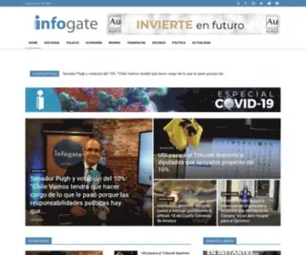 Infogate.cl(Informar, analizar, anticipar) Screenshot
