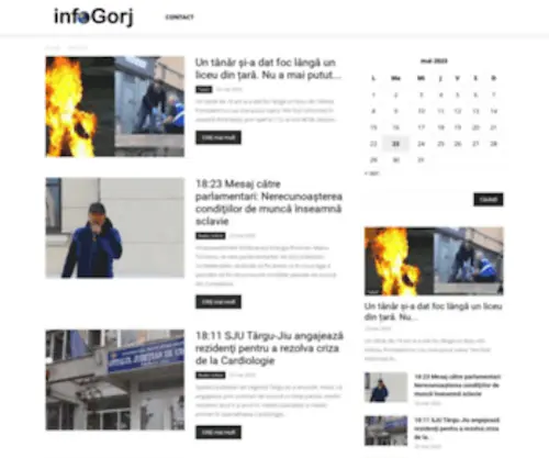 Infogorj.ro(Stiri din Gorj) Screenshot