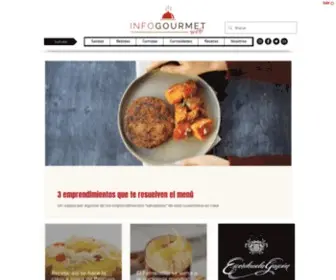 Infogourmet.com.ar(InfoGourmet) Screenshot