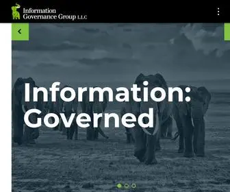 Infogovgroup.com(Information Governance Group) Screenshot