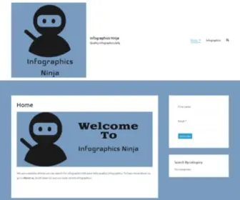 Infographicsninja.com(Infographics Ninja) Screenshot