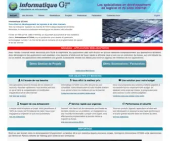 Infogt2000.com(Programmation d'applications et sites web) Screenshot