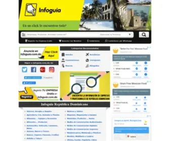 Infoguia.com.do(Infoguia república dominicana) Screenshot