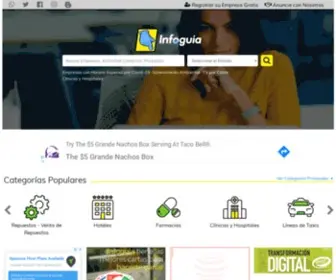 Infoguia.net(Paginas Amarillas en Internet) Screenshot