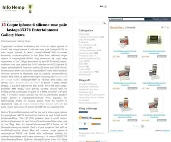 Infohemp.com(Info Hemp) Screenshot