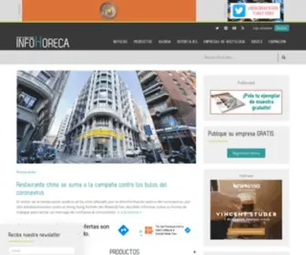 Infohoreca.com(Portal de hosteler) Screenshot