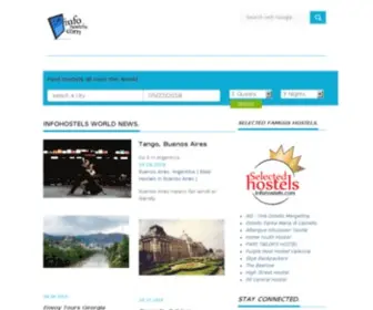 Infohostels.com(Infohostels) Screenshot