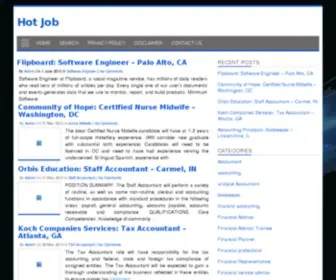 Infohotjob.com(Get your dream job) Screenshot